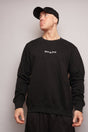 Casual Crewneck svart herre - Sparxwear